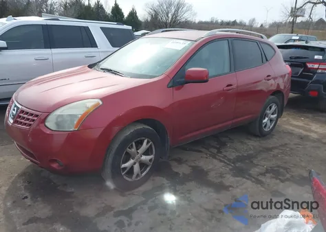2008 Nissan Rogue S z USA, uszkodzony, nr VIN JN8AS58T58W022468